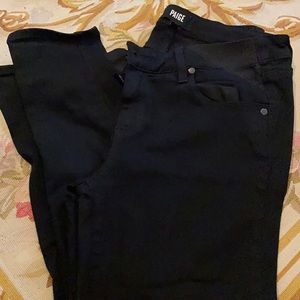Black paige maternity jeans 29
